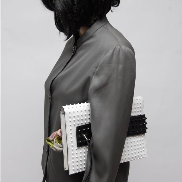 ELENA GHISELLINI Leather Crossbody Bag NWT - Picture 10 of 10